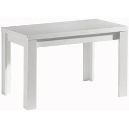 Висувний стіл MONZI - кухонний, обідній, функціональний, 110 x 60 см, білий