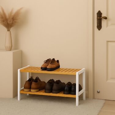 Стелаж для взуття Relaxdays з бамбука