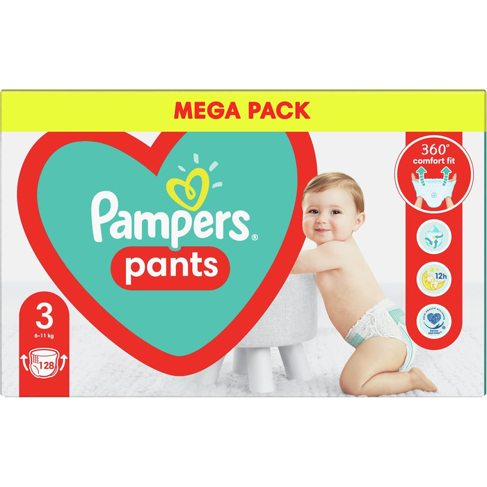 Підгузки Pampers Active Baby Psi Patrol, розмір 4 (9-15 кг), 72 шт.