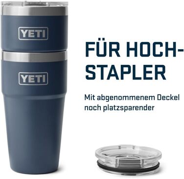 Термос YETI Rambler з кришкою MagSlider, чорний, 20oz (591ml)
