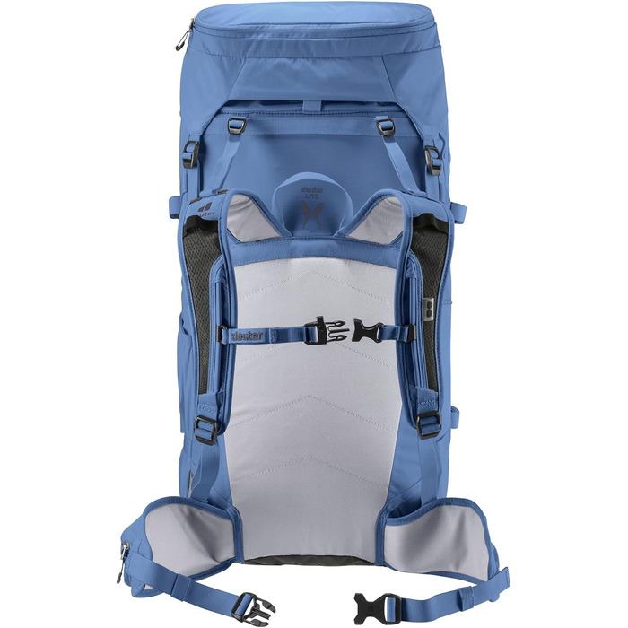 Жіночий експедиційний рюкзак Deuter Gravity Expedition 45+ SL, 45 л, синьо-сірий