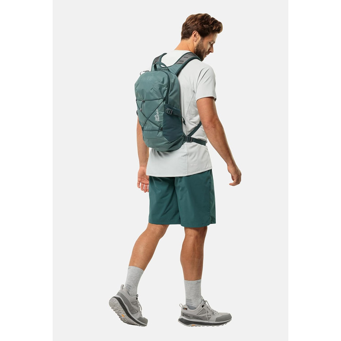 Рюкзак туристичний Jack Wolfskin Cyrox Shape 15, унісекс, 15 л, зелений нефрит