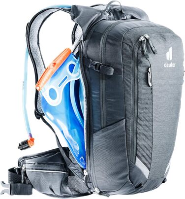 Велосипедний рюкзак Deuter Compact EXP 14, графітово-чорний