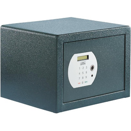Сейф для меблів BURG-WÄCHTER Pure-Safe PS 120 E FP, електронний кодовий замок та відбиток пальця, 20,6 л, антрацит, з полицею, настінне та підлогове кріплення