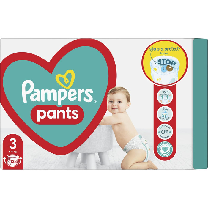 Підгузки Pampers Active Baby Psi Patrol, розмір 4 (9-15 кг), 72 шт.