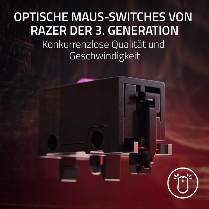 Ігрова миша Razer Cobra (дротова), легка (57 г), оптичні перемикачі 3-го покоління, RGB-підсвітка Chroma, чорна