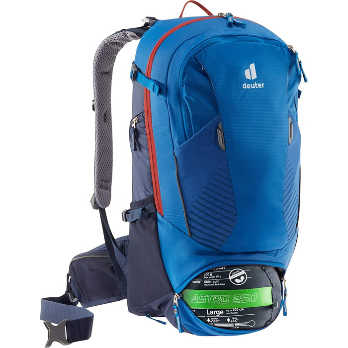 Рюкзак для велосипедистів Deuter Trans Alpine 30 л, синій, для подорожей і спорту