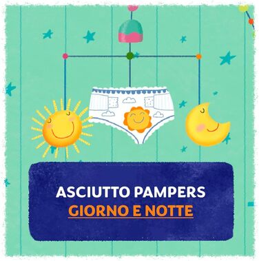 Підгузки Pampers Sonne und Mond, розмір 6 (15-30 кг), 78 шт