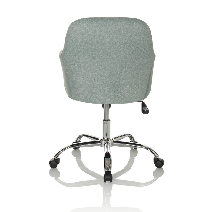 Офісне крісло / поворотне крісло / крісло-оболонка SOLAO 300 тканина м'ята hjh OFFICE
