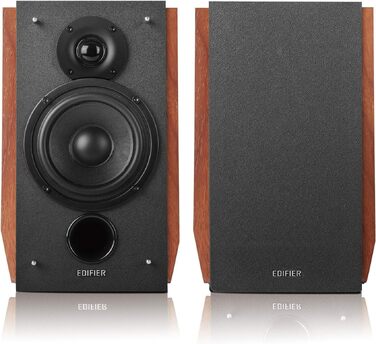 Edifier R1700BTs - Активні Bluetooth колонки 2.0 з сабвуфером, 66 Вт, коричневі, дерев'яний корпус