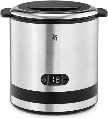 WMF Küchenminis 3в1 морожениця, машина для приготування замороженого йогурту, сорбету та морозива, контейнер 300 мл, таймер на 30 хвилин, компактна електрична йогуртниця