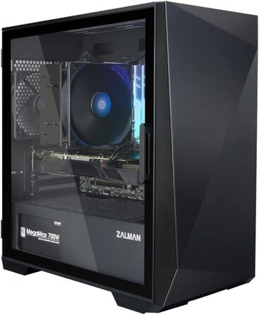 Корпус для ПК Zalman Z1 Iceberg чорний, Mini Tower, Micro-ATX