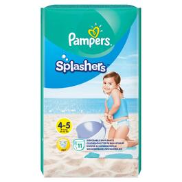 Одноразові підгузки для плавання Pampers Splashers, розмір 5/6 (14кг+), набір з 8 упаковок по 10 шт