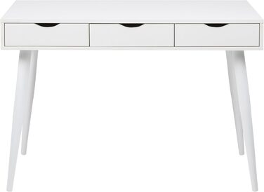 Письмовий стіл Ivar AC Design білий MDF 50x110x77 см