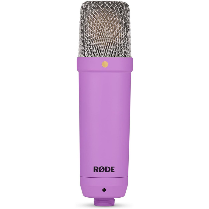 Студійний мікрофон Rode NT1 Signature Purple (фіолетовий) з мікрофонною стійкою keepdrum