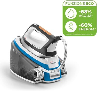 Парова праска-станція Polti Vaporella Instant VI50.40 з технологією Instant Steam, 8 Бар, 4 програми, ECO, паровий удар