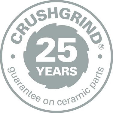Набір керамічних млинків для солі та перцю Stockholm CrushGrind, дуб, 168 мм, 2 шт., коричневий