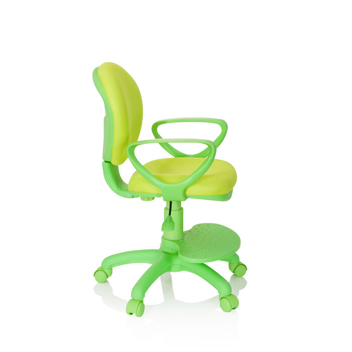 Дитячий стілець / дитячий письмовий стілець KID COLOUR тканина зелений hjh OFFICE
