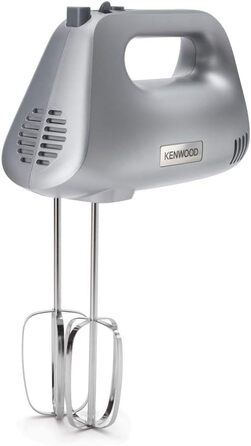 Міксер ручний Kenwood HMP30.A0SI сріблястий, 450 Вт, 5 швидкостей, нержавіюча сталь