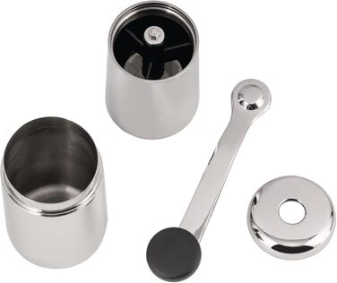 Кавомолка ручна Alessi Slow Coffee KT01 з нержавіючої сталі 18/10 та термопластику