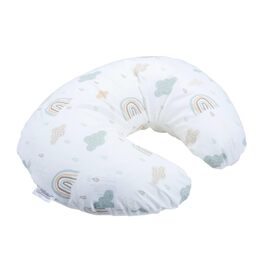 Подушка для годування Cuddles Collection Stillkissen 4-в-1 (Райдуга) багатофункціональна, для вагітних та годуючих мам