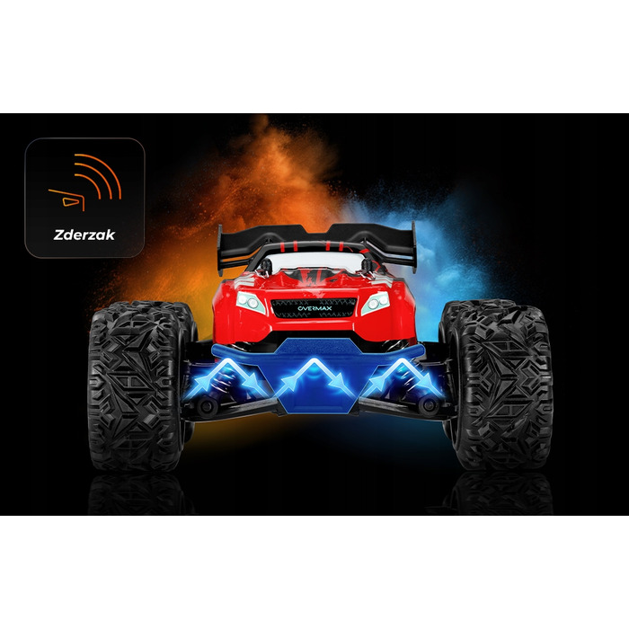 Радіокерований монстр-трак Overmax X-Gravel RC 1:20 (швидкість до 20 км/год)