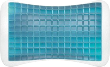 Ортопедична подушка Technogel Pixel Anatomic Curve 66x40x9 см, біла