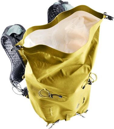 Водонепроникний альпіністський рюкзак Deuter Vertrail 16 л, жовто-бірюзовий