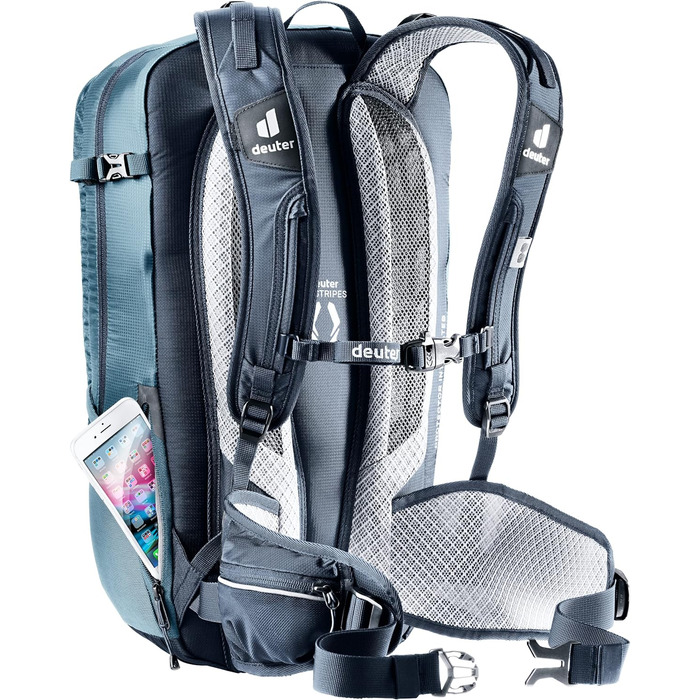 Велосипедний рюкзак Deuter Flyt 20 з захистом, синій, 20 л