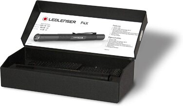 Ліхтарик Ledlenser P4X, ультралегкий, 120 лм, 80 м, батарейковий, з кліпсою, 20 годин роботи