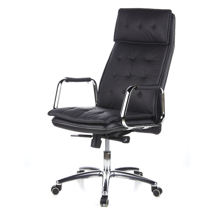 Офісне крісло / Крісло для керівника VILLA 20 Nappa Leather Black hjh OFFICE