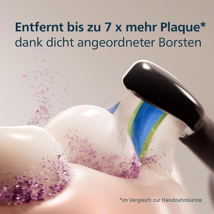 Смінні насадки для електричної зубної щітки Philips Sonicare W2 Optimal White, чорні, 8 шт, HX6068/88