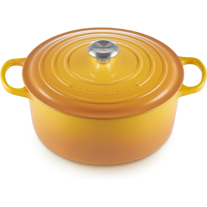 Сковорода Le Creuset Signature з чавуну з кришкою, Ø 28 см, 4.2 л, для всіх типів плит (включно з індукцією), вишнево-червоний колір