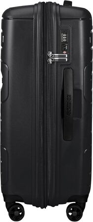 Валіза American Tourister Sunside Spinner 68 розширювана, 3.7 кг, 72.5/83.5 л, чорна, розмір M (67.5 см)