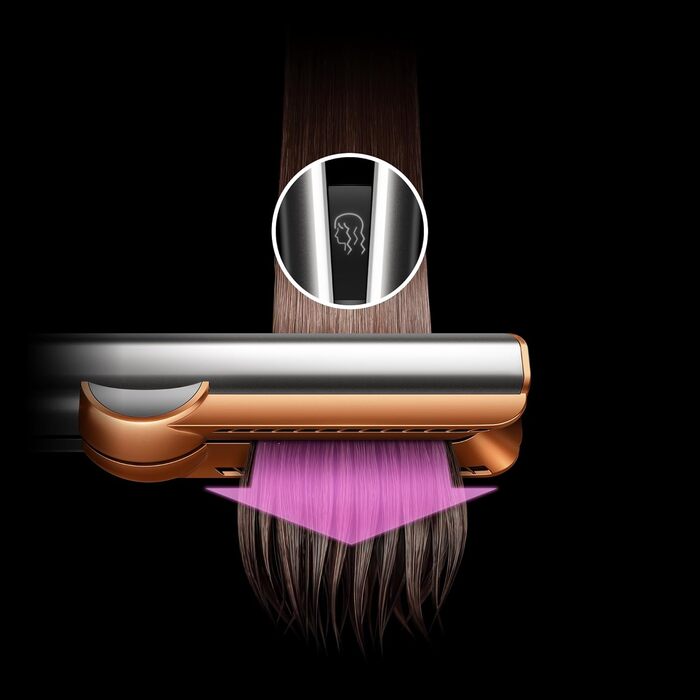 Dyson Airstrait™ - випрямляч для волосся з повітряним потоком, колір слива