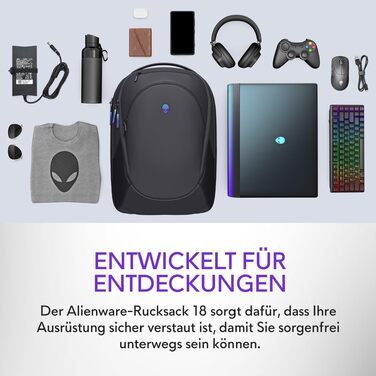 Ігровий рюкзак Alienware 18 AW7825P для ноутбука 18