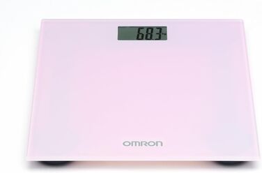 OMRON HN289 електронні ваги для зважування, велика LCD-панель, протиковзкі ніжки, надтонкий корпус, сірий колір