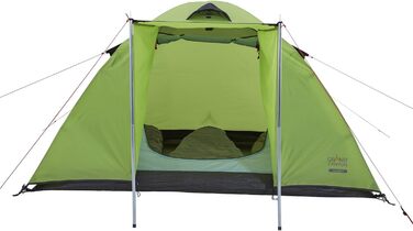 Намет Grand Canyon Phoenix L для 4 осіб, купольний, іглу, для трекінгу, кемпінгу, відпочинку на природі, зелений колір