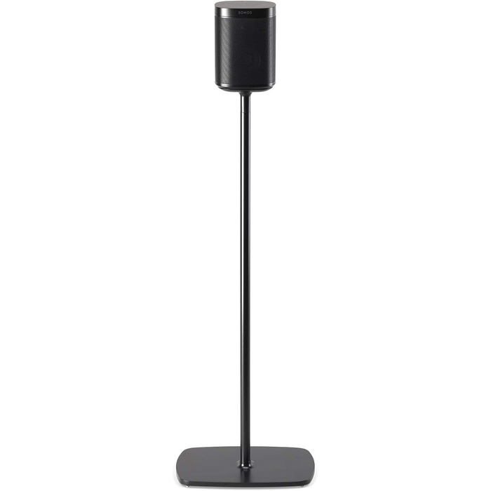 Підставка Flexson для Sonos One, One SL та Play:1 (Чорний колір, пара, з LAN-кабелем 0,9м)