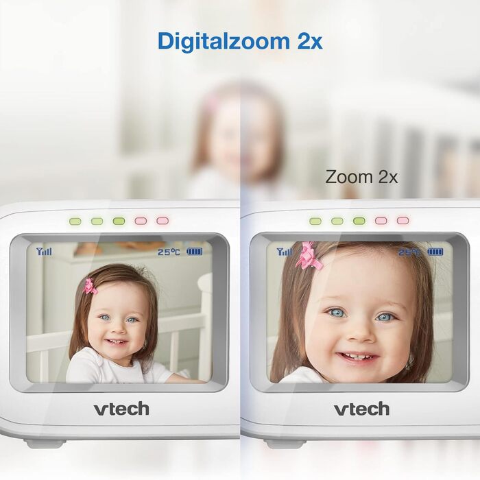 Відеоняня VTech VM320 з дисплеєм 2.4