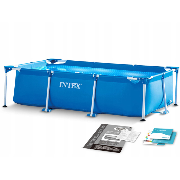 Прямокутний садовий басейн Intex 28272, 300x200x75 см