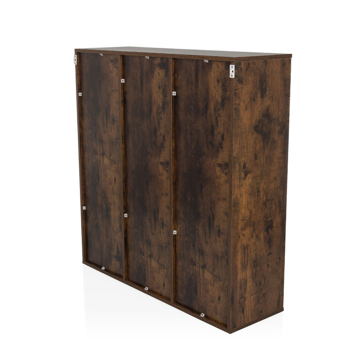 Стелаж-перегородка BJORKE 97,5x30x100 см, дуб копчений, hjh LIVING