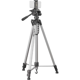 Штатив CULLMANN Alpha 2800 для смартфонів, 184 см, 3D-голівка, 2 секції, сріблястий