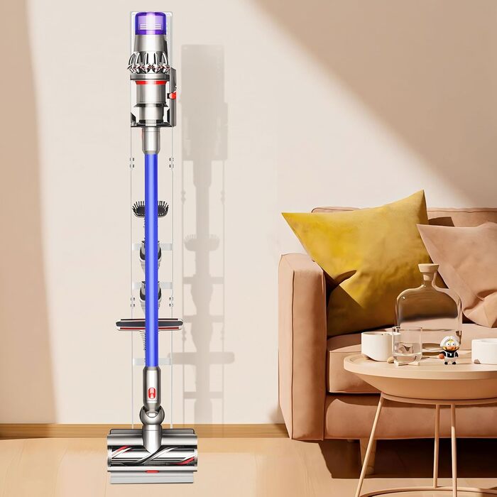 Підставка для пилососа OUTBROS, сумісна з Dyson Gen5, V15s, V15, V12 Slim, V11, V10, V8, V7, V6, тримач аксесуарів, органайзер, біла