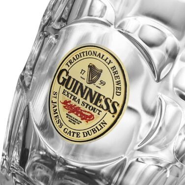 Пивний кухоль Guinness з ручкою, 1 пінта, з логотипом