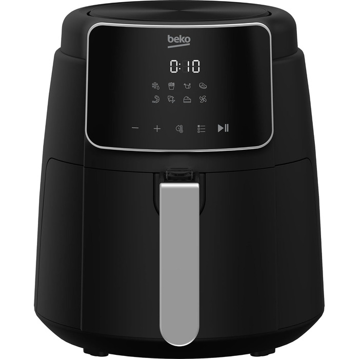 Цифрова фритюрниця BEKO FRL2244B, 1500 Вт, 8 програм, 4,7 л, антипригарне покриття