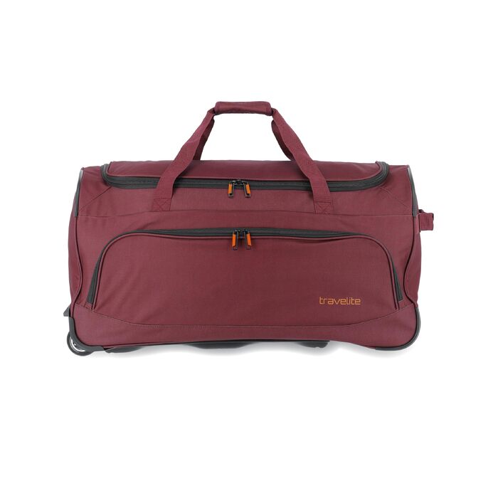 Дорожня сумка на колесах Travelite Basics Fresh L, 89 л, бордова, 71 см