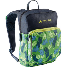 Дитячий рюкзак VAUDE Minnie 5 л для хлопчиків і дівчаток, зелено-синій, водонепроникний, з відділенням для речей і світловідбивачами, для походів та дитсадка