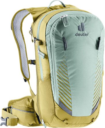 Жіночий велосипедний рюкзак Deuter Compact EXP 12 SL 12 л, блакитний/лаймовий