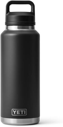 Термос YETI Rambler з кришкою Chug, 1.3 л, чорний